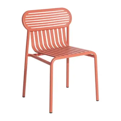 Petite Friture - Chaise empilable Week-end - Orange - Aluminium - Designer Studio BrichetZiegler