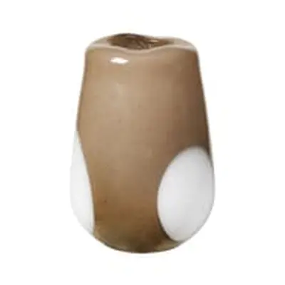 BROSTE COPENHAGEN - Vase Ada - Beige - Verre soufflé bouche