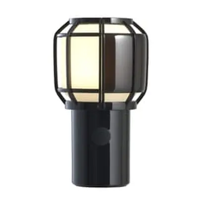 Marset - Lampe extérieur sans fil rechargeable Chispa - Noir - Polyéthylène - Designer Joan Gasp