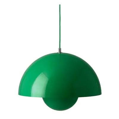 &tradition - Suspension FlowerPot - Vert - Aluminium laqué - Designer Verner Panton