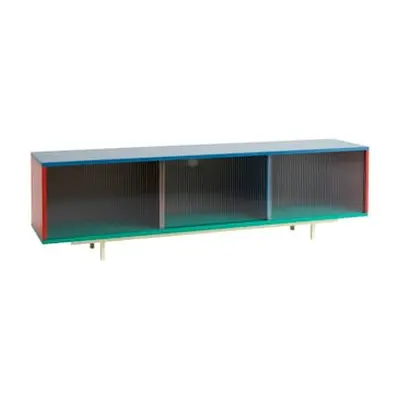 Hay - Buffet bas Colour Cabinet - Multicolore - Panneau en fibres de bois - Designer Muller Van 