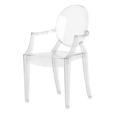 Kartell - Fauteuil enfant Kids - Transparent - Polycarbonate - Designer Philippe Starck