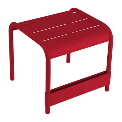 Fermob - Table d'appoint Luxembourg - Rouge - Aluminium laqué - Designer Frédéric Sofia