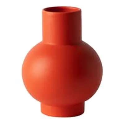 Raawii - Vase Strøm - Orange - Céramique émaillé - Designer Nicholai Wiig-Hansen