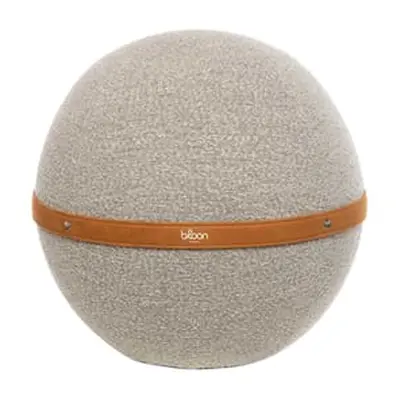 BLOON PARIS - Pouf Ballon - Beige - Tissu bouclé - Designer Kévin Rayess