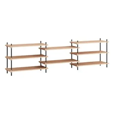 MOEBE - Etagère Shelving System - Bois naturel - MDF placage chêne