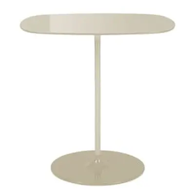 Kartell - Table d'appoint Thierry - Blanc - Acier peint - Designer Piero Lissoni