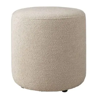 Ethnicraft - Pouf Barrow - Beige - Mousse haute sensité - Designer Jacques Deneef