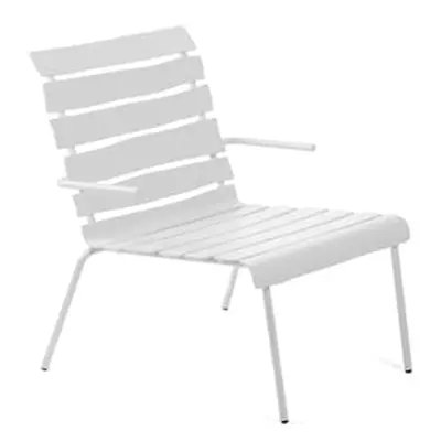 Valerie objects - Fauteuil bas Outdoor - Blanc - Aluminium thermolaqué - Designer Maarten Baas