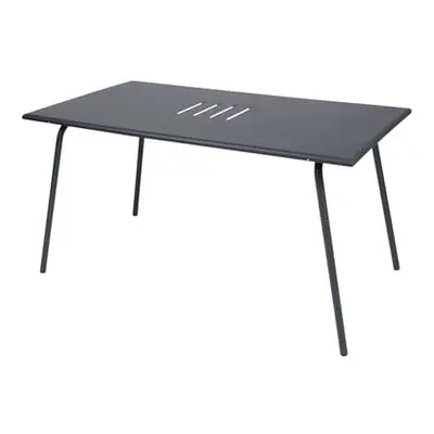 Fermob - Table rectangulaire Monceau - Noir - Acier peint - Designer Studio Fermob