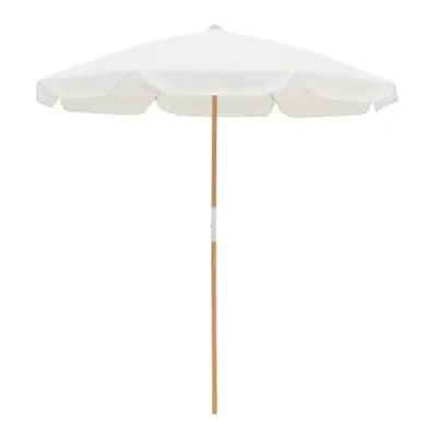 BUSINESS & PLEASURE - Parasol Amalfi - Blanc - Bois lamellé-collé de récupération