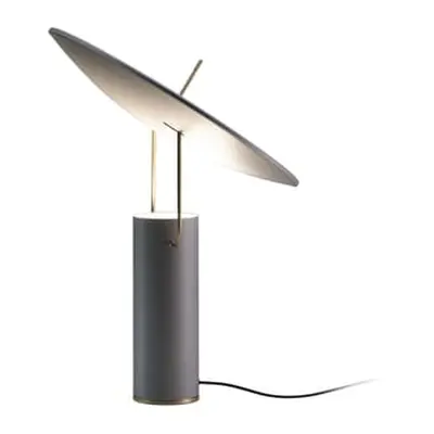 Martinelli Luce - Lampe à poser TX - Gris - Laiton - Designer Marco Ghilarducci