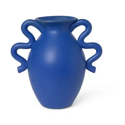 Ferm Living - Vase Vases - Bleu - Grès émaillé