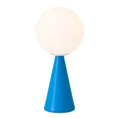 Fontana Arte - Lampe de table Bilia - Bleu - Verre soufflé satiné - Designer Gio Ponti