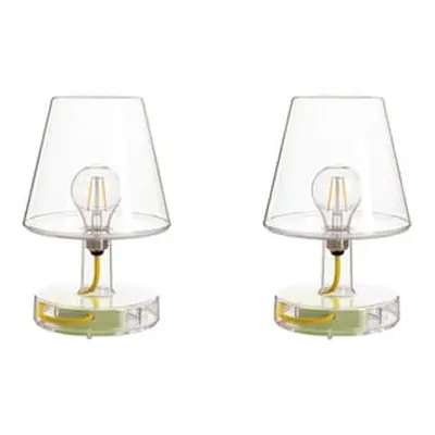 Fatboy - Lampe sans fil rechargeable Transloetje - Transparent - Polycarbonate - Designer Alex B