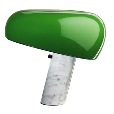 Flos - Lampe de table Snoopy - Vert - Marbre de Carrare - Designer Pier Giacomo Castiglioni