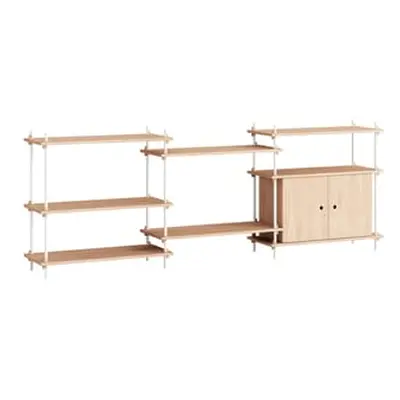 MOEBE - Etagère Shelving System - Bois naturel - MDF placage chêne