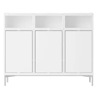 Muuto - Buffet Stacked - Blanc - MDF peint - Designer Julien De Smedt