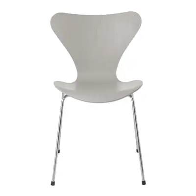 Fritz Hansen - Chaise empilable Série 7 - Gris - Frêne teinté - Designer Arne Jacobsen