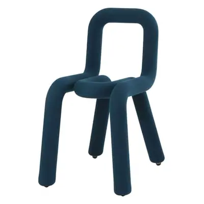 Moustache - Chaise rembourrée Bold - Bleu - Mousse polyuréthane - Designer Big Game