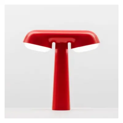 Moustache - Lampe de table TGV - Rouge - Aluminium - Designer Ionna Vautrin