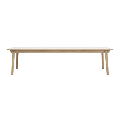 Normann Copenhagen - Table rectangulaire Slice - Bois naturel - Chêne - Designer Hans Hornemann