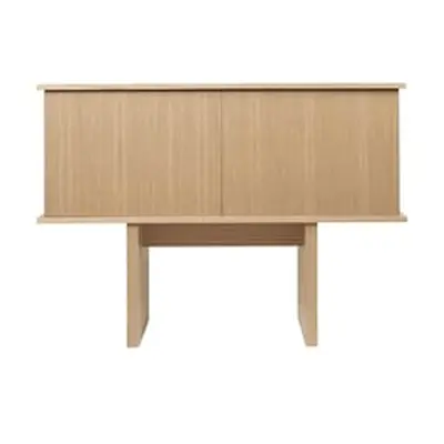 Ferm Living - Buffet Stilt - Bois naturel - MDF plaqué chêne - Designer Trine Andersen