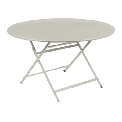 Fermob - Table ronde Caractère - Gris - Acier peint - Designer Studio Fermob