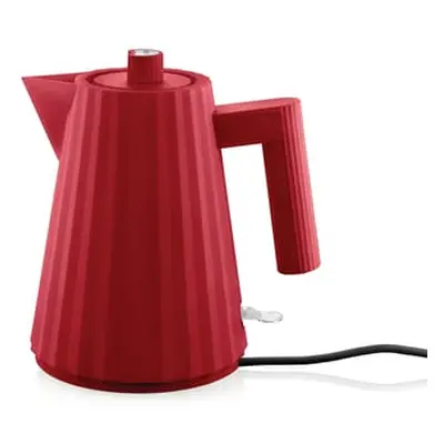 Alessi - Bouilloire électrique Plissé - Rouge - Résine thermoplastique - Designer Michele de Luc