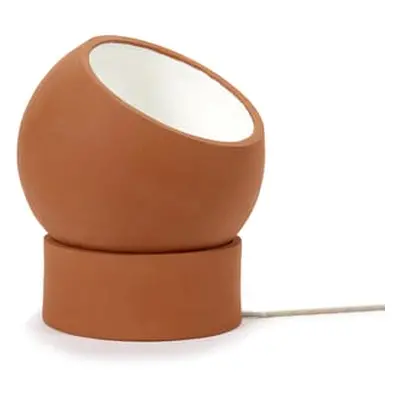 Serax - Lampe à poser Terra - Orange - Terracotta - Designer Lauren Van Driessche