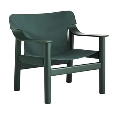 Hay - Fauteuil bas Bernard - Vert - Toile coton - Designer Shane Schneck