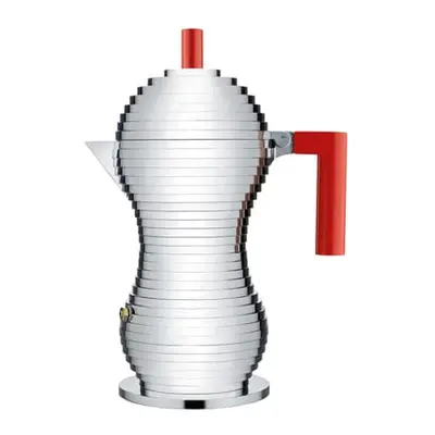 Alessi - Cafetière italienne Pulcina - Métal - Fonte d'aluminium - Designer Michele de Lucchi