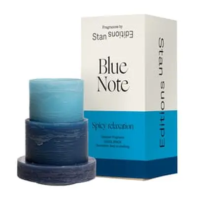 STAN EDITIONS - Bougie parfumée Candl Stack - Bleu - Huile parfumée biologique - Designer Stan V