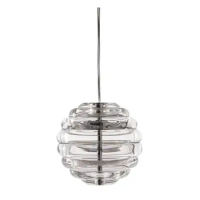 Tom Dixon - Suspension Press - Transparent - Verre pressé - Designer Tom Dixon