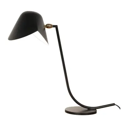 Serge Mouille - Lampe de table Antony - Noir - Métal laqué - Designer Serge Mouille