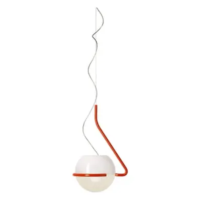 Foscarini - Suspension Tonda - Orange - Verre soufflé opalin - Designer Ferruccio Laviani