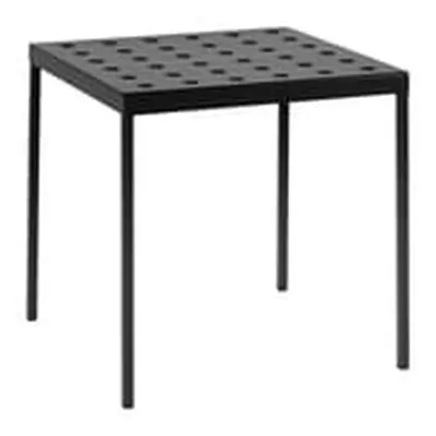 Hay - Table carrée Balcony - Noir - Acier peinture poudre - Designer Ronan & Erwan Bouroullec