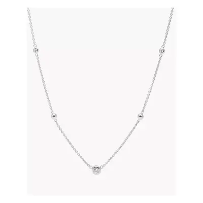 Fossil Coffret collier Glitz en argent 925 - Argenté