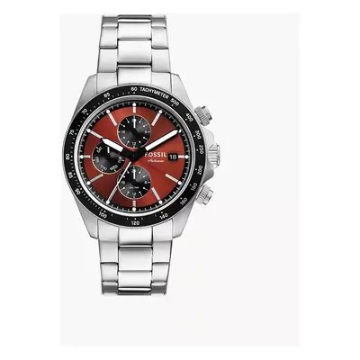 Fossil Montre Autocross multifonction en acier inoxydable - Argenté