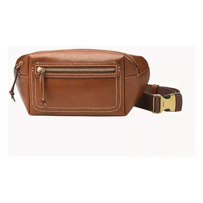 Fossil Sac banane Fletcher en cuir - Marron