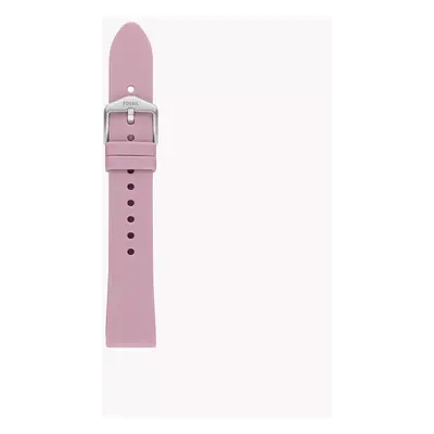 Fossil Bracelet interchangeable en silicone lavande 18 mm - Rose