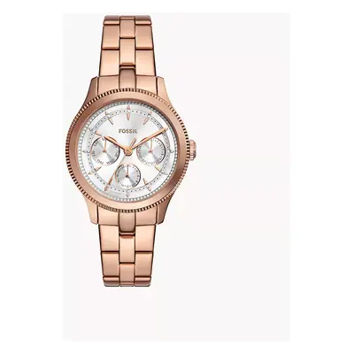 Fossil Montre Brynn multifonction en acier inoxydable doré rose - Doré rose