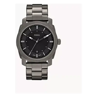 Fossil Montre Machine en acier inoxydable fumé - Gris