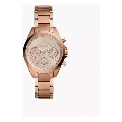 Fossil Montre Modern Courier Midsize chronographe en acier inoxydable doré rose - Doré rose