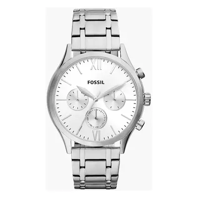 Fossil Montre Fenmore multifonction en acier inoxydable - Argenté