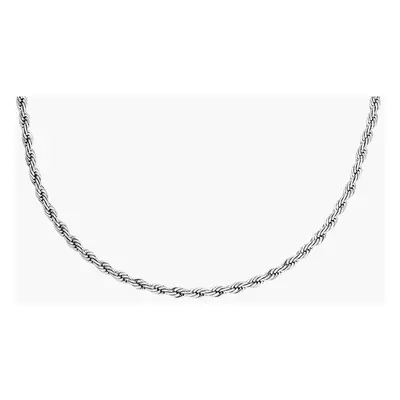 Fossil Collier chaîne Chains en acier inoxydable - Argenté