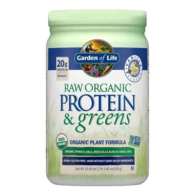 Raw Organic Shake Protéines et Superfood - Vanille - 548g