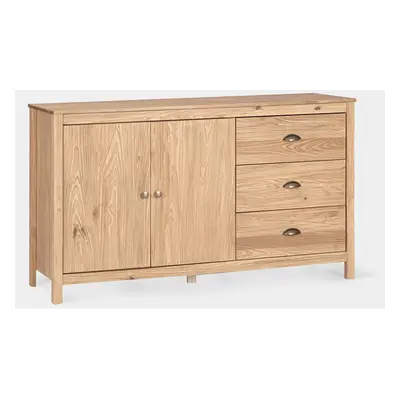 Buffet en bois massif finition chêne Oak