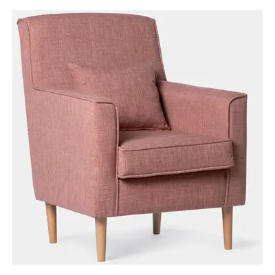 Fauteuil de lecture rose Naia