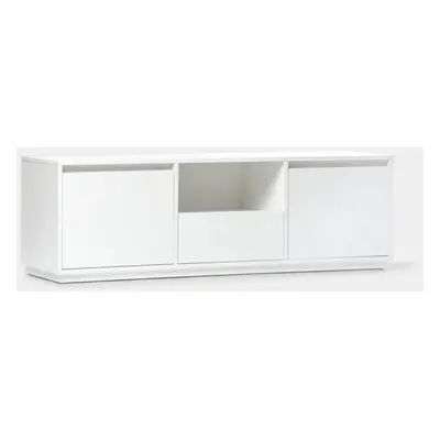 Meuble TV 150 en bois couleur blanc Oslo